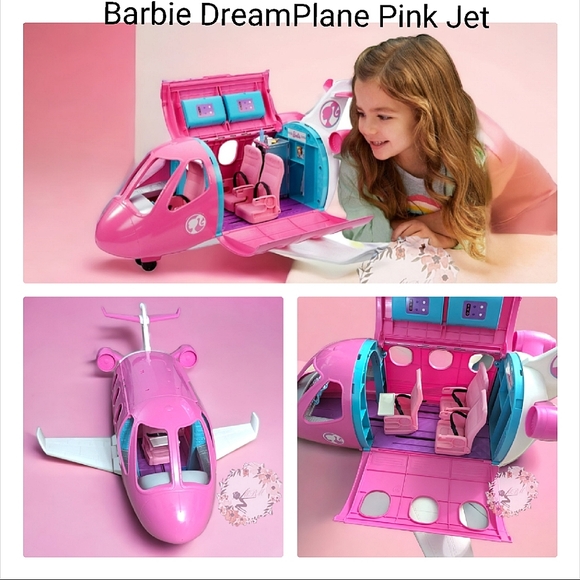 Barbie Toys Barbie Dreamplane Airplane Pink Jet Set Poshmark